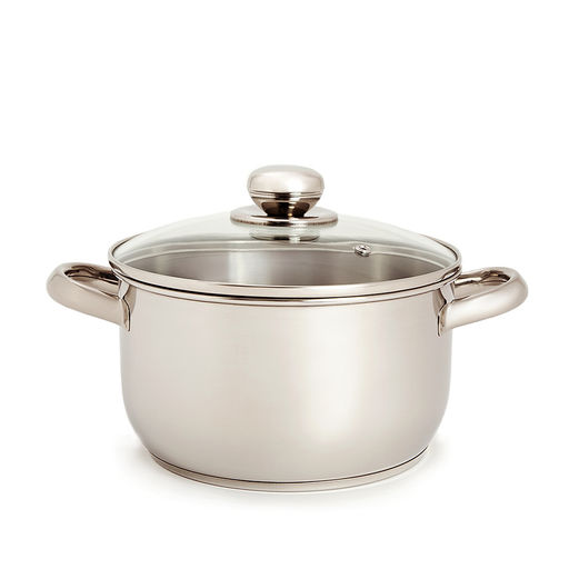 Кастрюля "Прима" (сатин) -3,0л, 200 мм, ТРС, КС 3с141 (1с856)