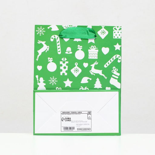 Цена за 12 шт. Пакет ламинированный Праздник 11,5 х 14,5 х 6 см - Simaland фото 6