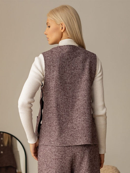 Жилет женский шерсть 60%, вискоза 40% - Волтри фото 13