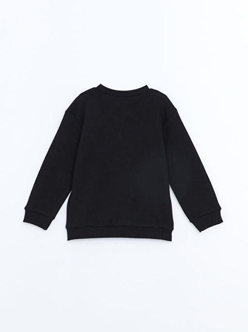 Bisiklet Yaka Uzun Kollu Basic K?z Bebek Sweatshirt - Waikiki фото 2