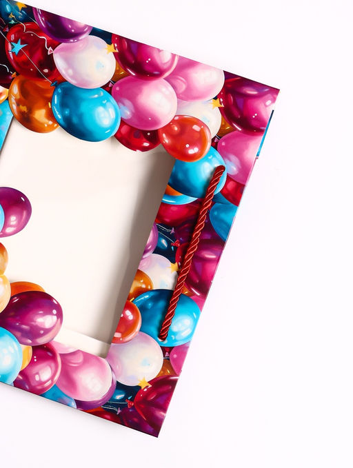 Цена за 2 шт. Пакет подарочный с окном Воздушные шары, 25?10?22 см - UPAK LAND фото 9