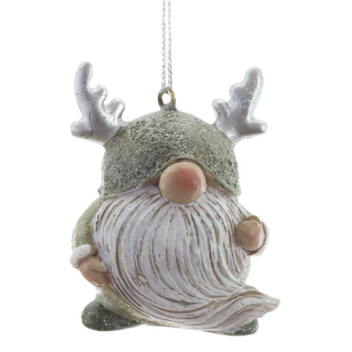 Фигурка декоративная подвесная "Гном", L4 W3,5 H5 см, 2в.