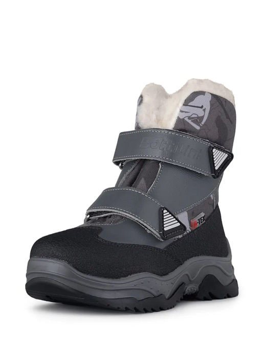 BL-244(29) Ботинки цвет темно-серый (шерсть) - Bottilini фото 10