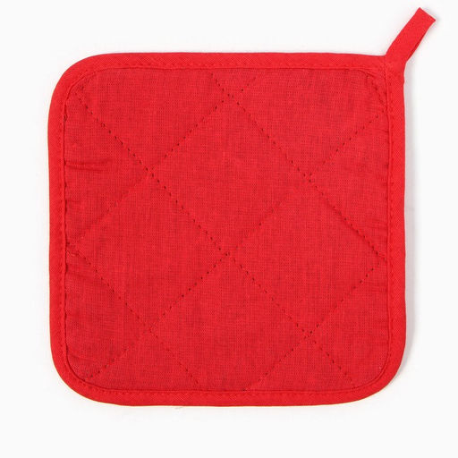 Прихватка Дракон и единорожка 17х17 см, 35% хл, 65% пэ, ватин 250 г/м2 - Доляна фото 3