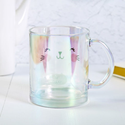 Кружка стеклянная «Ты чудо», 500 мл