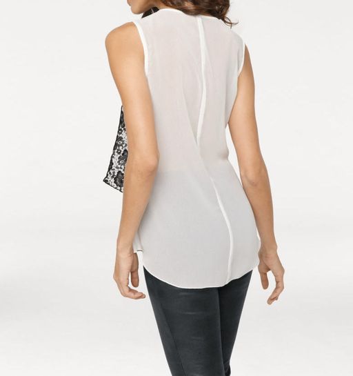 Топ, черно-белый - Ashley brooke фото 4