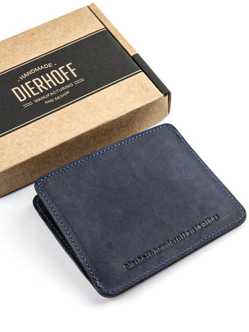 Мужской кожаный кардхолдер (кредитница) Dierhoff Д 6013-923/Р - Sergio valentini фото 4