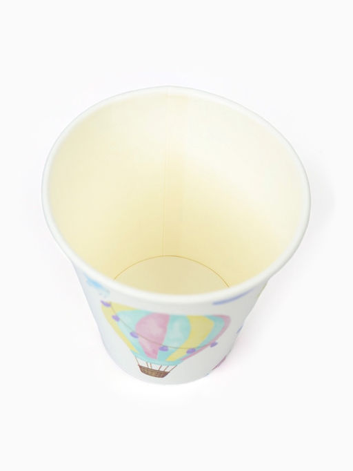 Цена за 12 шт. Стакан одноразовый бумажный «Воздушный шар», 250 мл