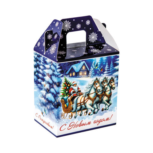 Сладкий новогодний подарок Упряжка