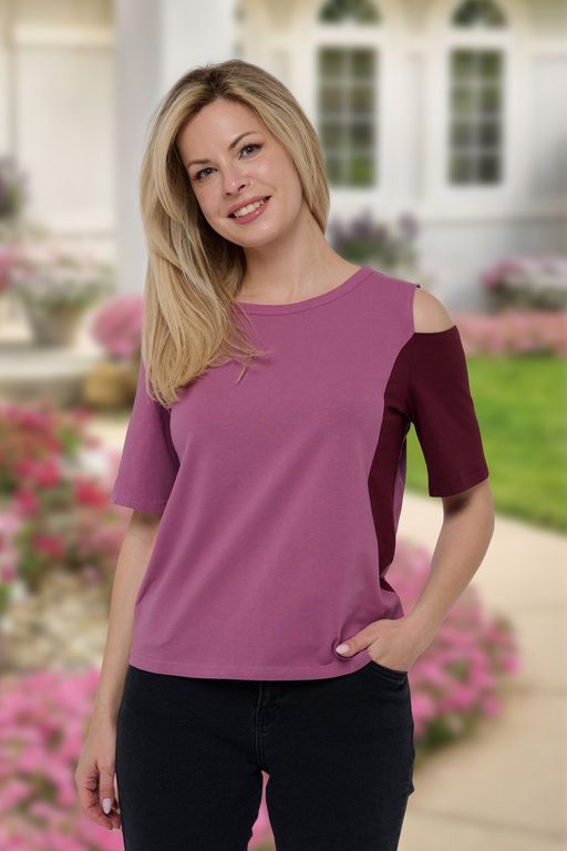 футболка женская 1842-24 -50% - Mix-mode фото 3