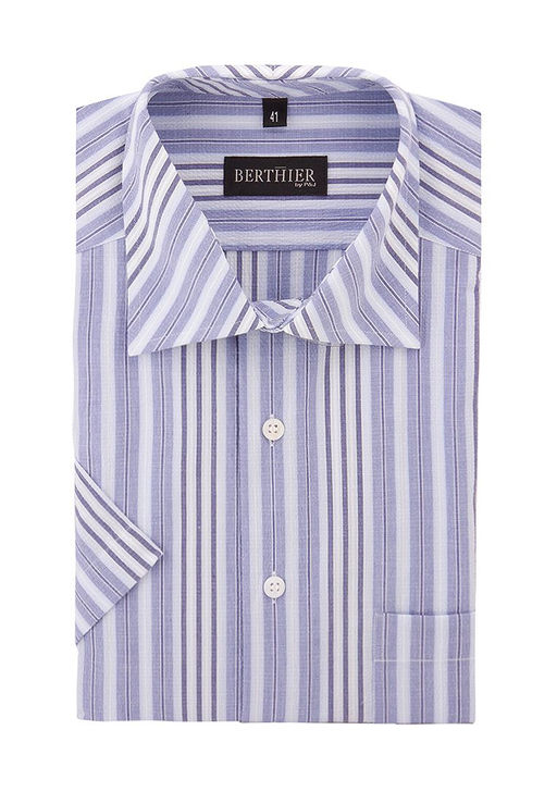 Сорочка мужская короткий рукав BERTHIER Caballero 22823  фото 8