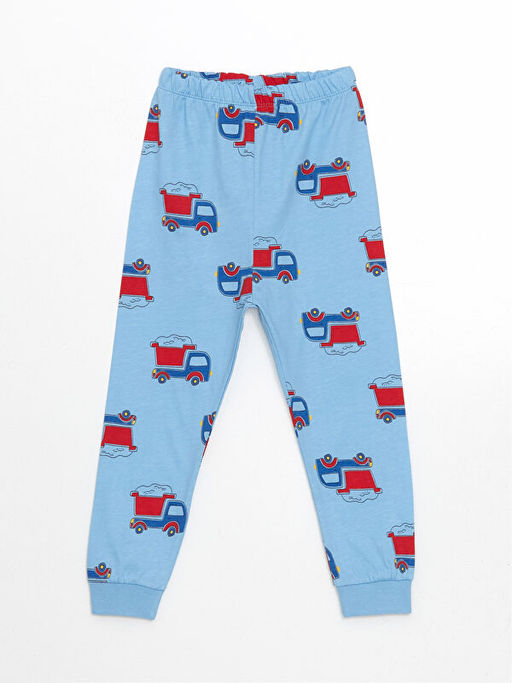 Bisiklet Yaka Erkek Bebek Pijama Tak?m?