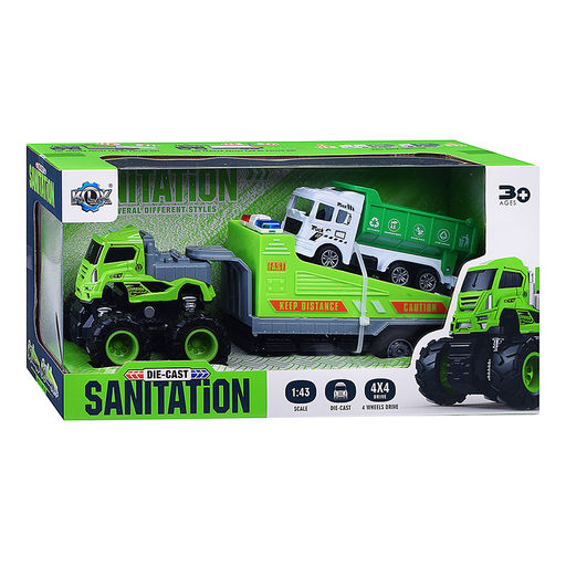 Машина "Аварийный прицеп" в коробке