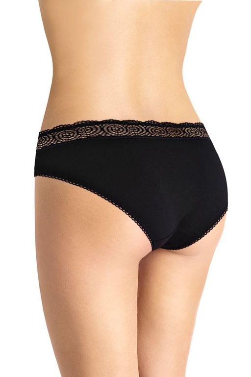 Трусы женские бикини B604 Clever (черный)