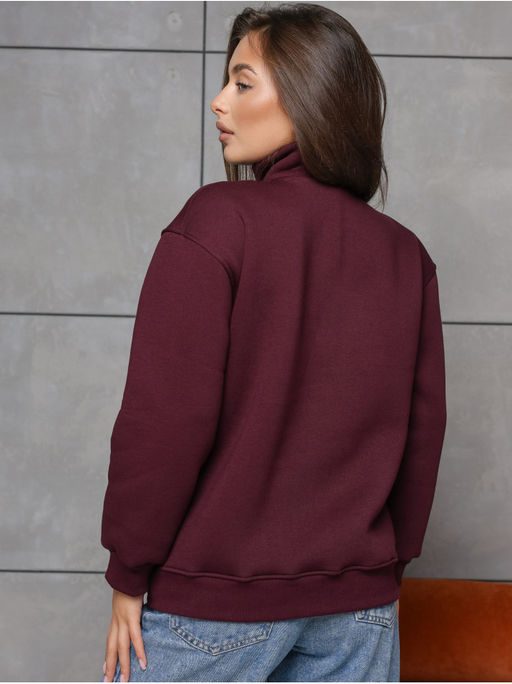 Свитшот Вайбс Серый Меланж Женский - София фото 23