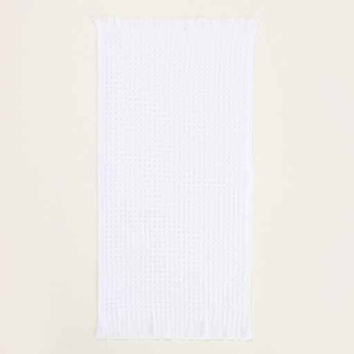 Полотенце вафельное SL HOME: Boho «Блан де Блан» 90×150 см, хлопок 100%, белое