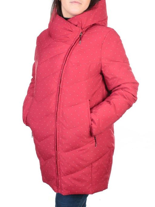 M2001 RED Пальто зимнее женское MARIA (200 гр. холлофайбер)