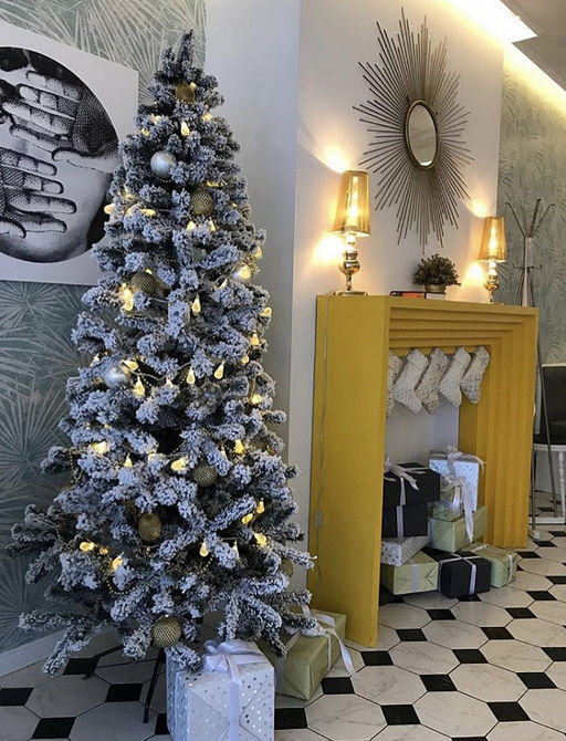 Ель искусственная заснеженная Северная 1,5 м - Max christmas фото 10