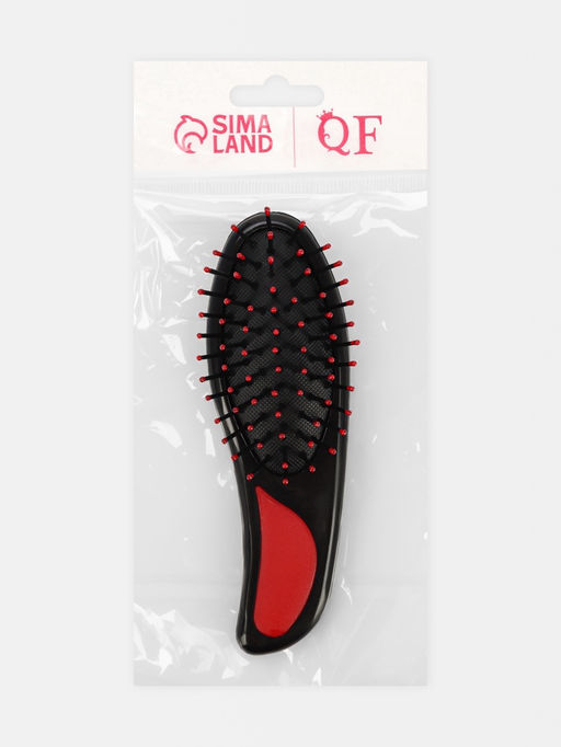 Цена за 3 шт. Расчёска массажная, 4×14.5(±1) см, МИКС