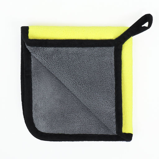 Полотенце для животных супервпитывающее, среднее, 400 г/м, 30 х 60 см, жёлтое - Пижон фото 3