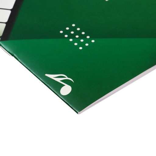 Цена за 5 шт. Тетрадь для нот Calligrata «Песня» А5, 16 листов, горизонтальная