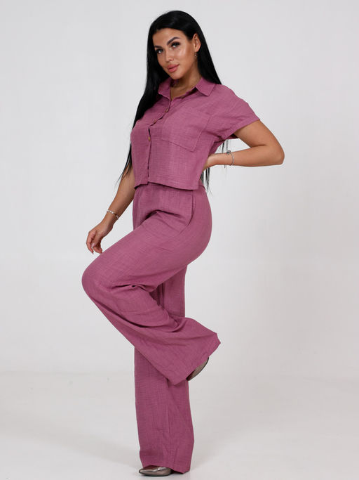 ЖК-Камила ЖЕНСКИЙ КОСТЮМ (Сухая роза) - А-дина фото 5