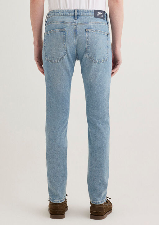 James Classic Denim Puslu A??k Mavi Jean Pantolon  фото 4