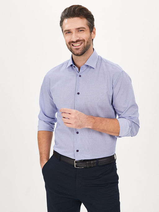 Сорочка мужская длинный рукав GREG 214/131/7308/Z/1_GB  фото 10