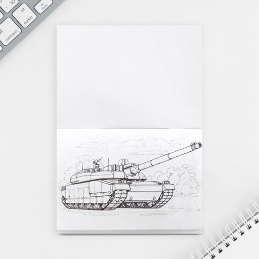 Цена за 2 шт. Подарочный набор 23 февраля, блокнот А6, 32 листа, наклейки, магнитные закладки - Artfox фото 5