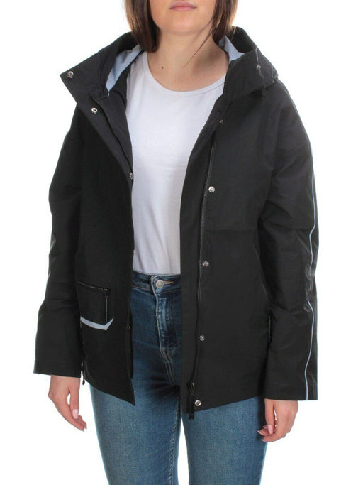 F2129 BLACK Ветровка женская MARIA - Fashion фото 9