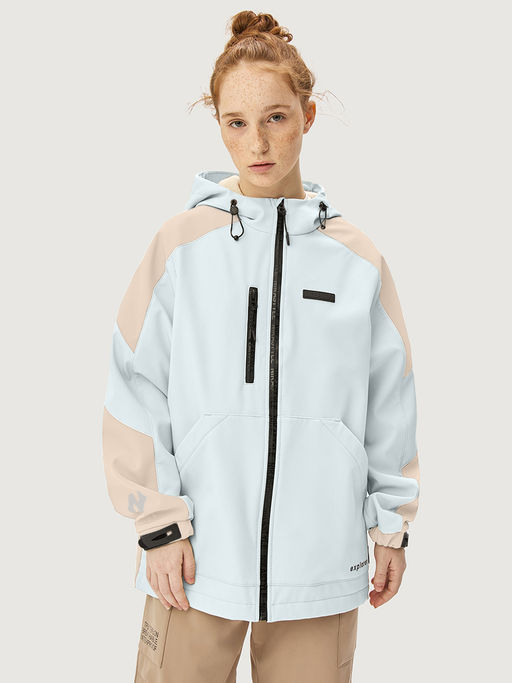 Ветровка 4л15426 небесный/кешью
