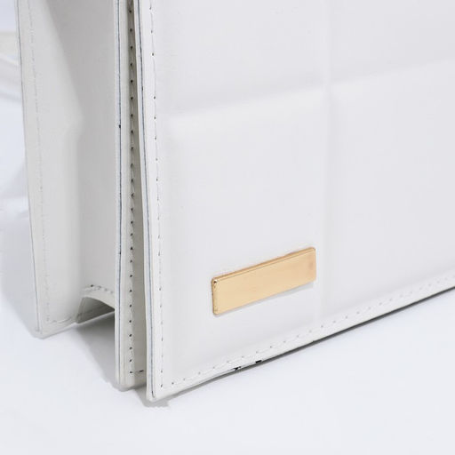 Сумка-мессенджер на магните, цвет белый - Simaland фото 4