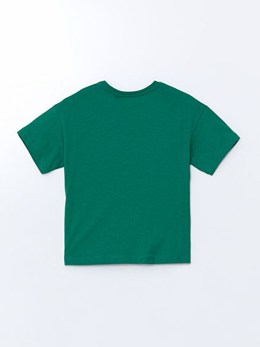 Bisiklet Yaka Aslan Kral Bask?l? Erkek ?ocuk Pijama Tak?m