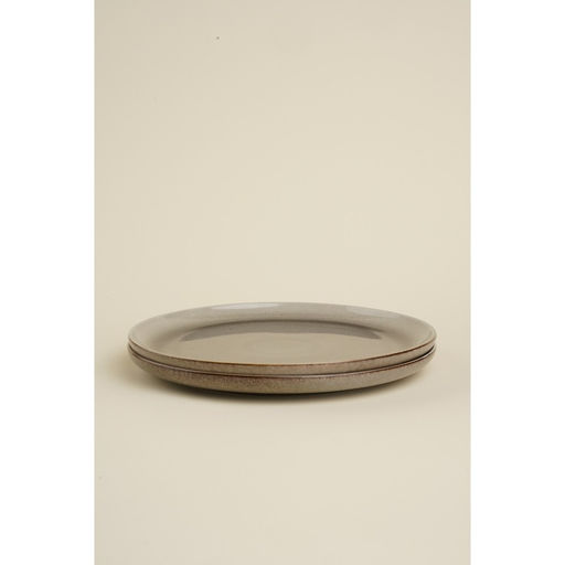 Тарелки SL Home Мольвено, d=21.4 см, фарфор, набор 2 шт., зелёные