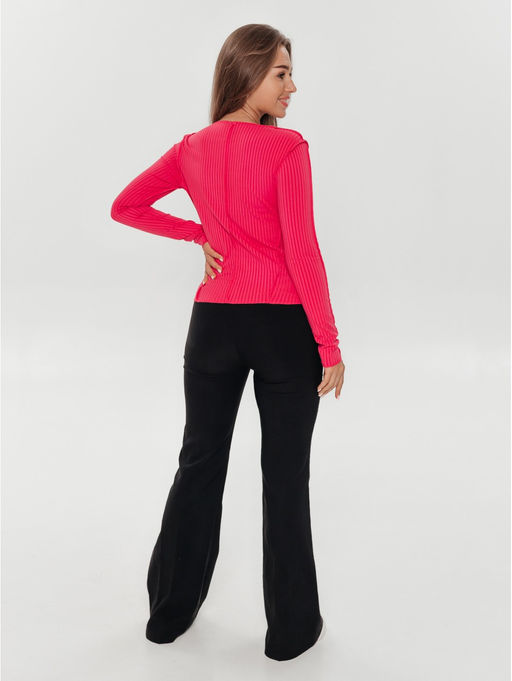 Лонгслив женский Эмма (черный) - Lovetex фото 9