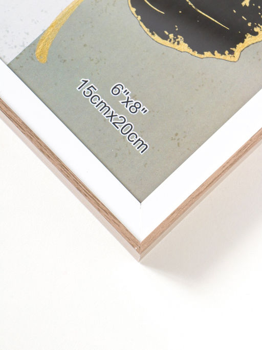 Фоторамка пластик 15х20 см "Современная классика" беж и белый 20,8х15,8х1,5 см