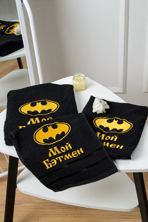 14418/6 Бэтмен полотенце махровое плотность 350гр