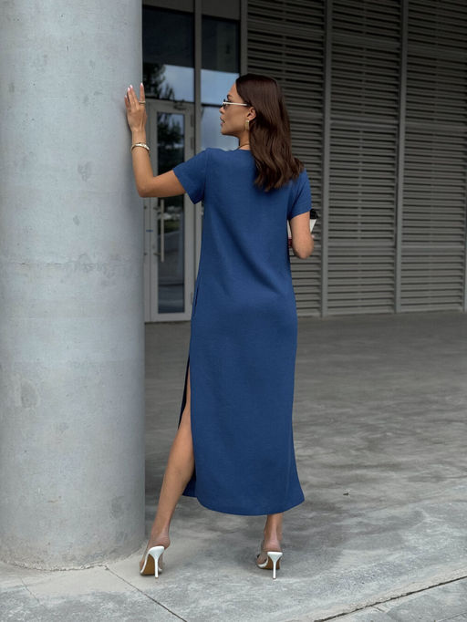 Платье DilanaVIP 2100 синий - Dilana vip фото 7