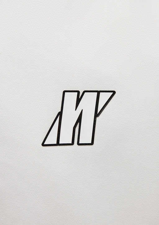 Kapusonlu Beyaz Sweatshirt - Mavi фото 12