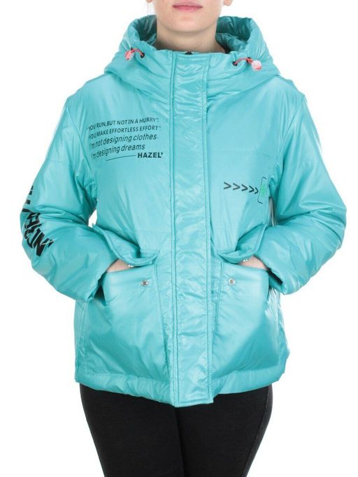 005 TURQUOISE Куртка демисезонная женская (100 гр. синтепон) - Fashion фото 2