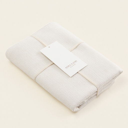 Наволочка декоративная SL Home Organic, 45×45 см, белая