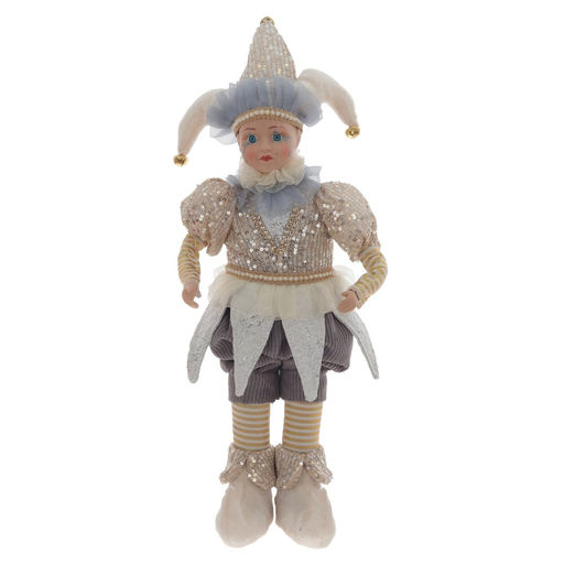 Игрушка набивная "Клоун"(муз, движ), L18 W13 H45 см, 2в.