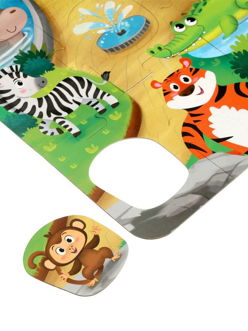Sorter puzzle 12pcs, 6 shapes