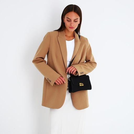 Сумка-мессенджер на магните, цвет чёрный - Simaland фото 3