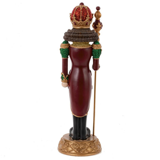 Фигурка декоративная "Щелкунчик" (подсвет, 2хААА, н/п), L15 W15 H50 см