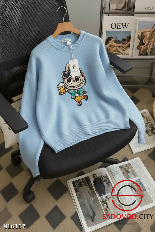 Кофта женская с рисунком - Bruno фото 5