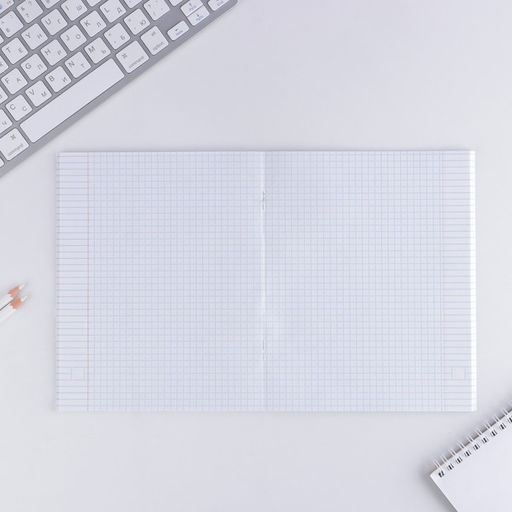 Тетрадь А5, 48 л на скрепке МИКС Шрифтовые для девчонок, обложка мелованный картон 230 гр., внутренний блок №1 в клетку 80 гр., белизна 96% - Artfox study фото 6