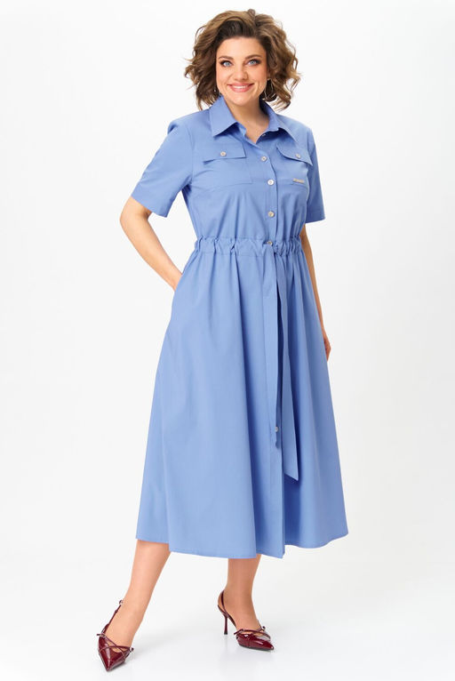 Платье Aira Style 24423 голубой