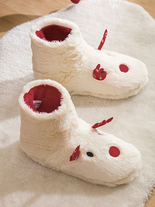 Hayvan Fig?rl? Pel?? Kad?n Ev Botu