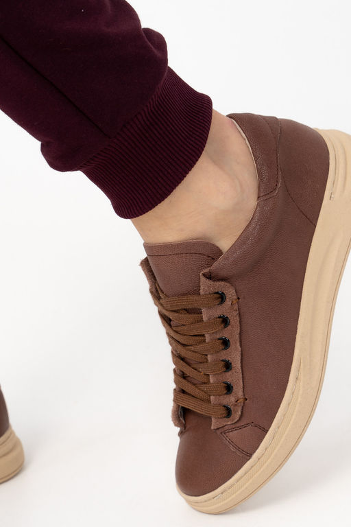 Брюки женские 449L3-33 т.сливовый - Solo mio фото 9